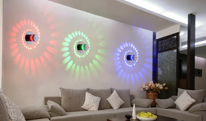 Contemporary LED Multicolor Wall Sconce